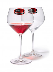 2-Piece Vinum Extreme Oaked Chardonnay Glass Set Clear 9inch