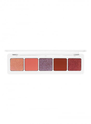 Coral Eyeshadow Palette Pink/Beige/Purple
