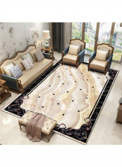 Home Rug European Style Foldable Casual Carpet Multicolour 120 x 160cm