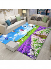 American Style Anti-Slip Carpet Multicolour 120 x 160cm