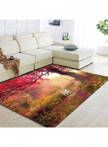Landscape Printed Rug Multicolour 120x160cm