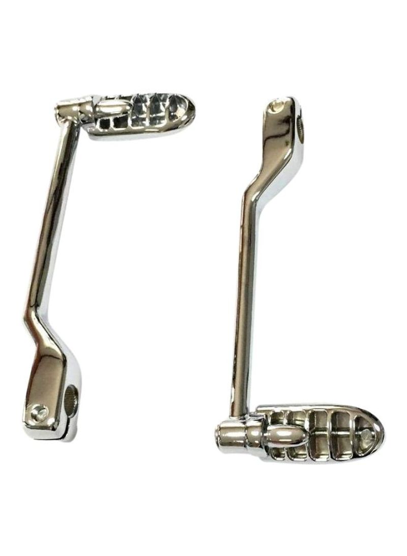 1 Pair Heel Toe Shift Lever With Pegs For Softail And Touring Harley