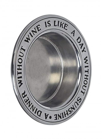 Armetale Coaster Silver 6.5x1.5inch