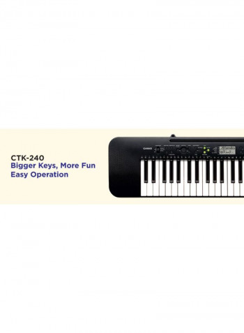 CTK-240 49-Key Mini Electronic Keyboard