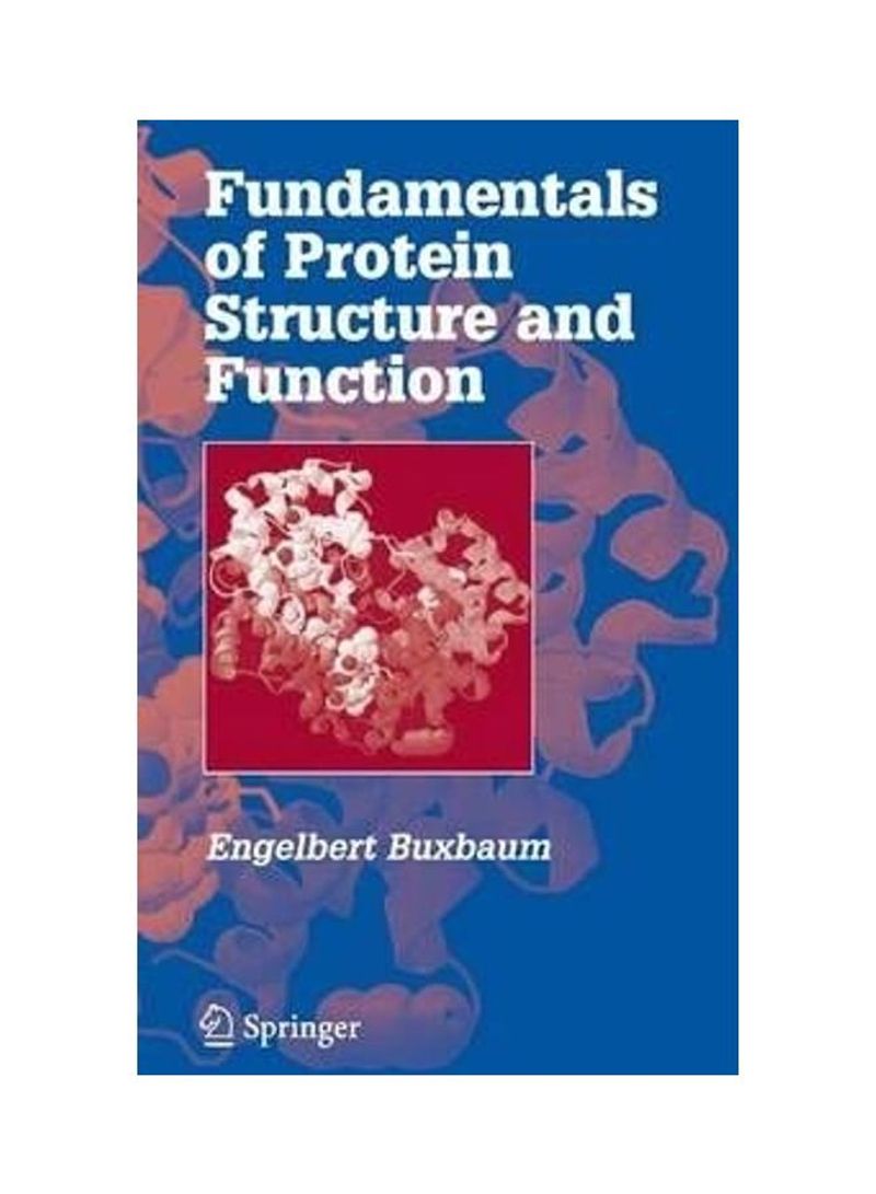 Fundamentals of Protein Structure and Function Hardcover English by Engelbert Buxbaum