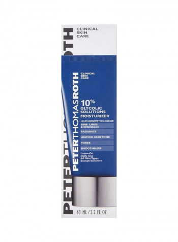 10% Glycolic Solutions Moisturizer 2.2ounce