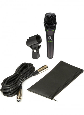 Dynamic Vocal Microphone With XLR 3 Meter Cable EM-89D Black
