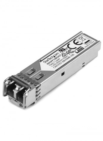 1000Base-SX Fiber Optical SFP Transceiver Silver