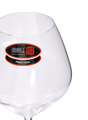 2- piece Vinum Extreme Rosé Wine Glass Set Clear 10 Ounceounce