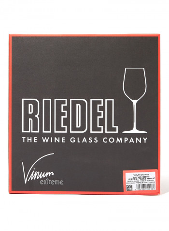 2- piece Vinum Extreme Rosé Wine Glass Set Clear 10 Ounceounce
