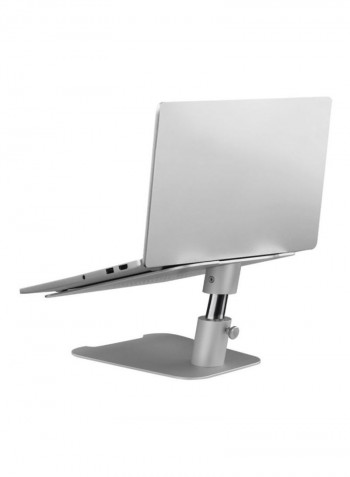 Adjustable Laptop Stand Silver