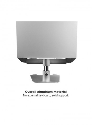 Adjustable Laptop Stand Silver