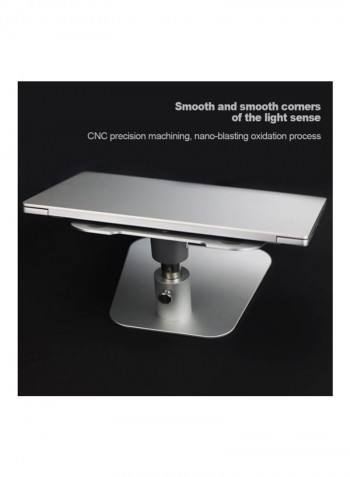 Adjustable Laptop Stand Silver