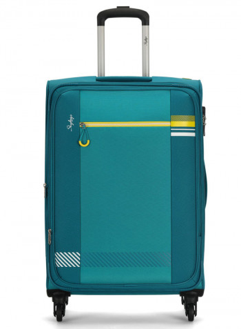 Vybe Rolling Luggage Strolly Cyan Green