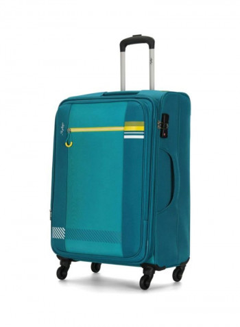 Vybe Rolling Luggage Strolly Cyan Green