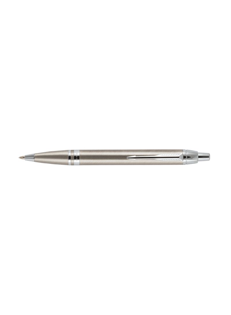 Odessey Brushed Metal Ball Point Pen Chrome