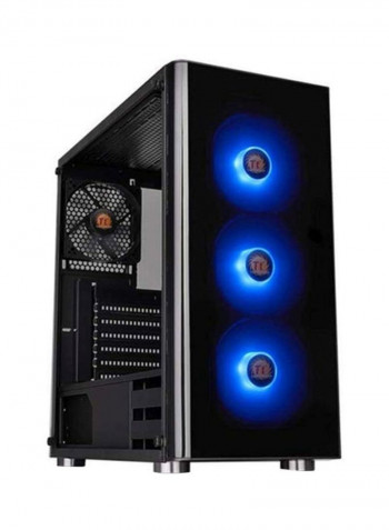 V200 RGB Edition Tempered Glass Mid-Tower Case Black