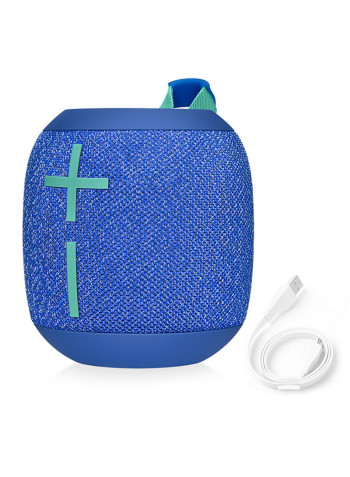 Wonderboom 2 Portable Wireless Bluetooth Speaker Bermuda Blue
