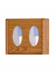 Pocket Tissue Box Holder Light Oak