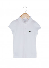 Solid Short Sleeve Polo T-Shirt White