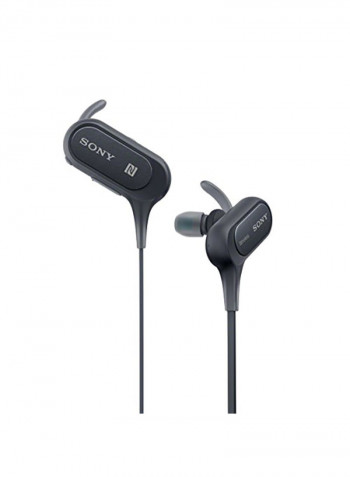 Wireless In-Ear Neckband Headphone Black