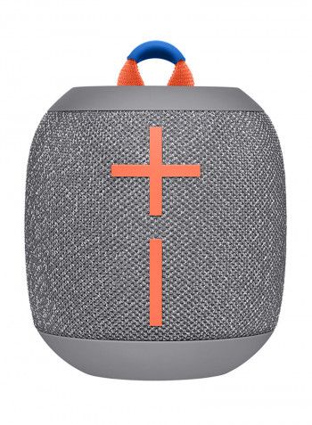Wonderbooms 2 Wireless Speaker, Deep Bass, 360 ° Surround Sound, Waterproof, Long Battery Life Crushed Ice Grey
