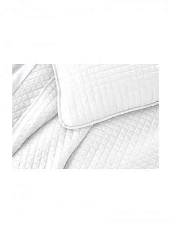 3-Piece Vilano Springs Quilt Set White Full / Queen