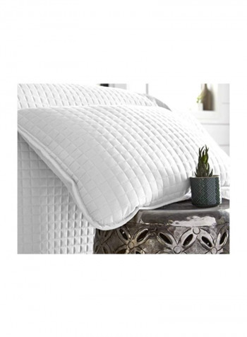 3-Piece Vilano Springs Quilt Set White Full / Queen