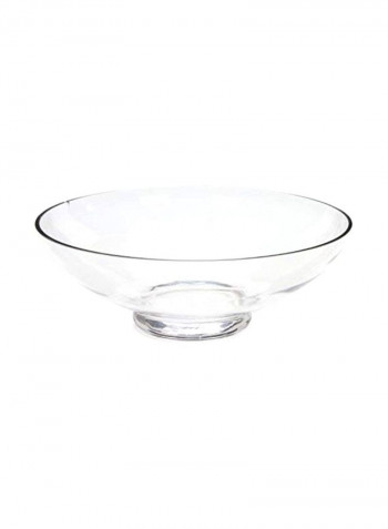 Glass Bowl Clear 11.8x11.8x4.1inch