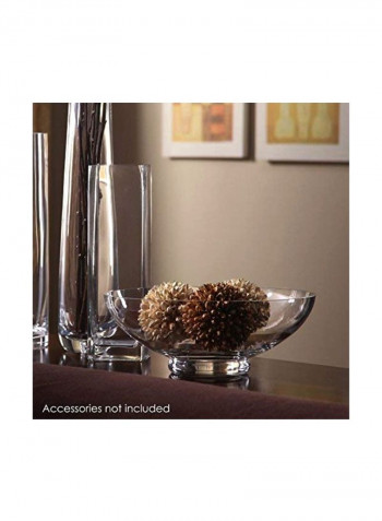 Glass Bowl Clear 11.8x11.8x4.1inch