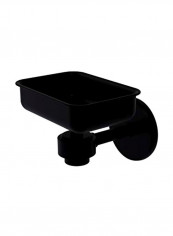 Satellite Orbit One Wall Mounted Soap Dish Black 4.5x3.5x3inch