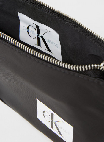 Kids Logo Strap Shoulder Bag Black