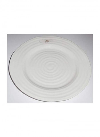4-Piece Sophie Conran Salad Plate Set White 8inch