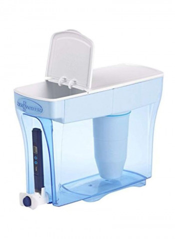 Water Filter Pitcher Blue 15x5.5x10.6inch