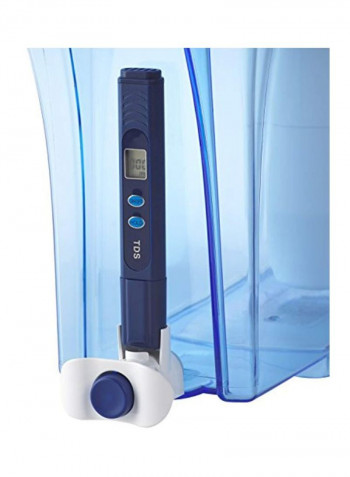Water Filter Pitcher Blue 15x5.5x10.6inch