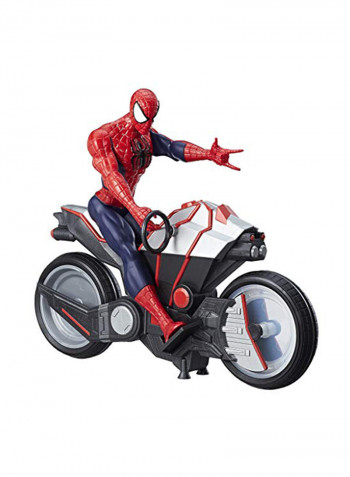Titan Hero Series Spider-Man Action Figure With Spider Cycle B9767