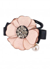 Elastic Hair Tie Pink/Black