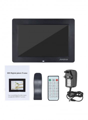 13-Inch LED Digital Photo Frame Black