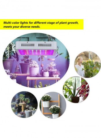 1800W LED Grow Light With Hanging Chains Grey