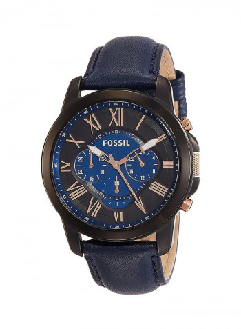 Men's Leather Analog Watch FS5061