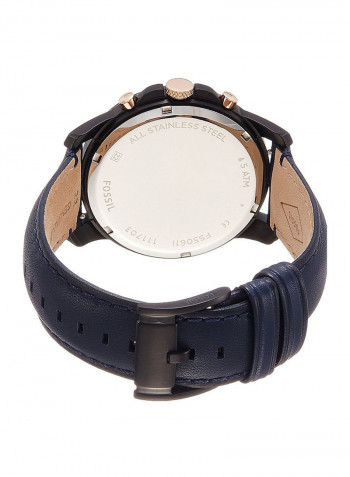 Men's Leather Analog Watch FS5061