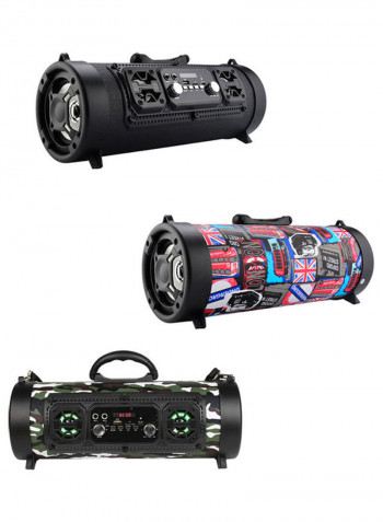 Outdoor Portable Wireless Bluetooth Speaker Multicolour