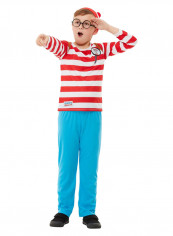 Where's Wally? Deluxe Costume S