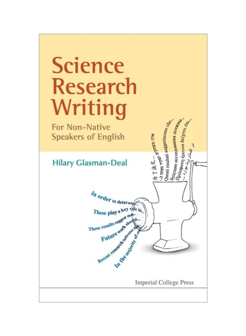 Science Research Writing For Non-Native Speakers Of English Hardcover
