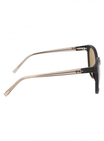 Women's Full Rimmed Round Frame Sunglasses - Lens Size: 55 mm