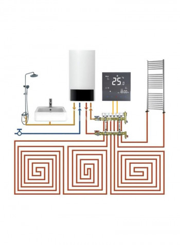 Digital Temperature Controller Set With LCD Display