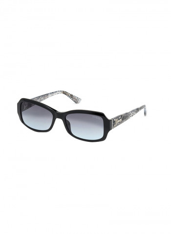 Women's UV Protection Rectangular Sunglasses - Lens Size: 55 mm