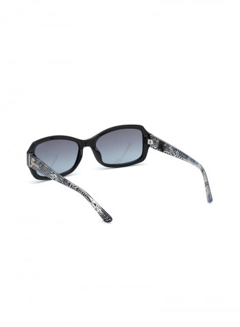 Women's UV Protection Rectangular Sunglasses - Lens Size: 55 mm