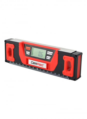 LED Display Digital Level With Backlight Red/Black/Beige