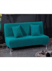 Modern Style Sofa Slipcover Blue 215-350centimeter